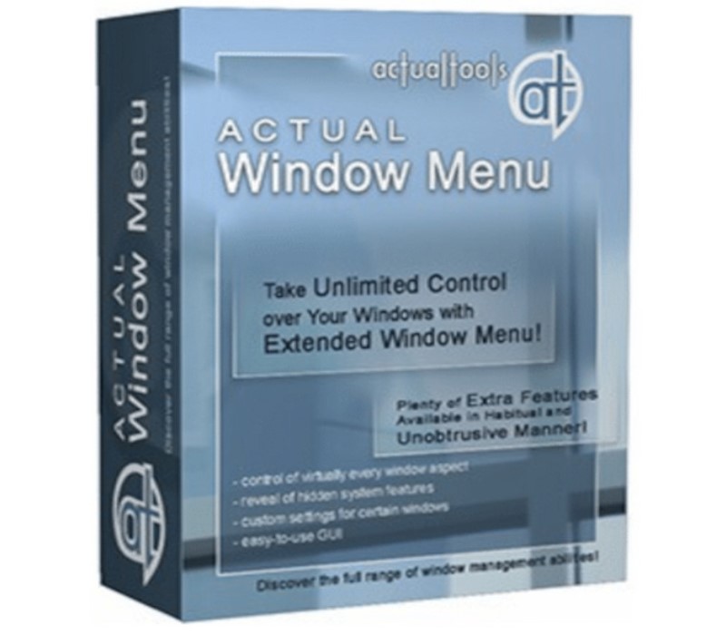 Actual Tools Actual Window Menu 8 PC CD Key