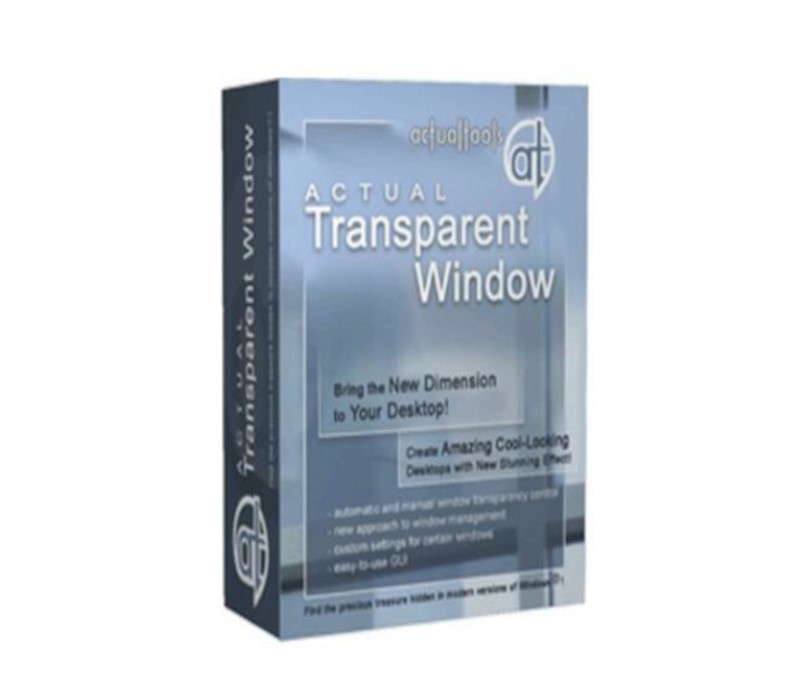 Actual Tools Actual Transparent Window 8 PC CD Key