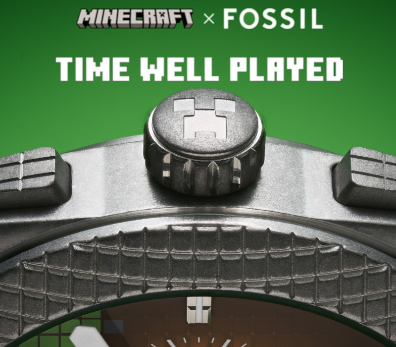 Minecraft Java Bedrock Edition Fossil Collab Time Well Played Reward DLC XBOX One Xbox Series XS PC CD Key